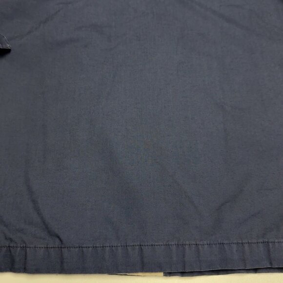 Vintage Burberry Jacket Womens Large 24x28 Blue Hide a Hood England - Picture 10 of 16